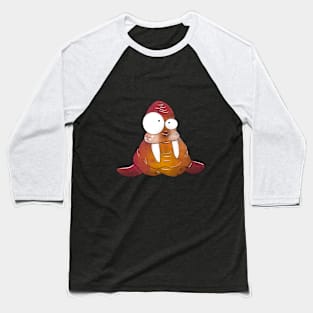 doodle walrus Baseball T-Shirt